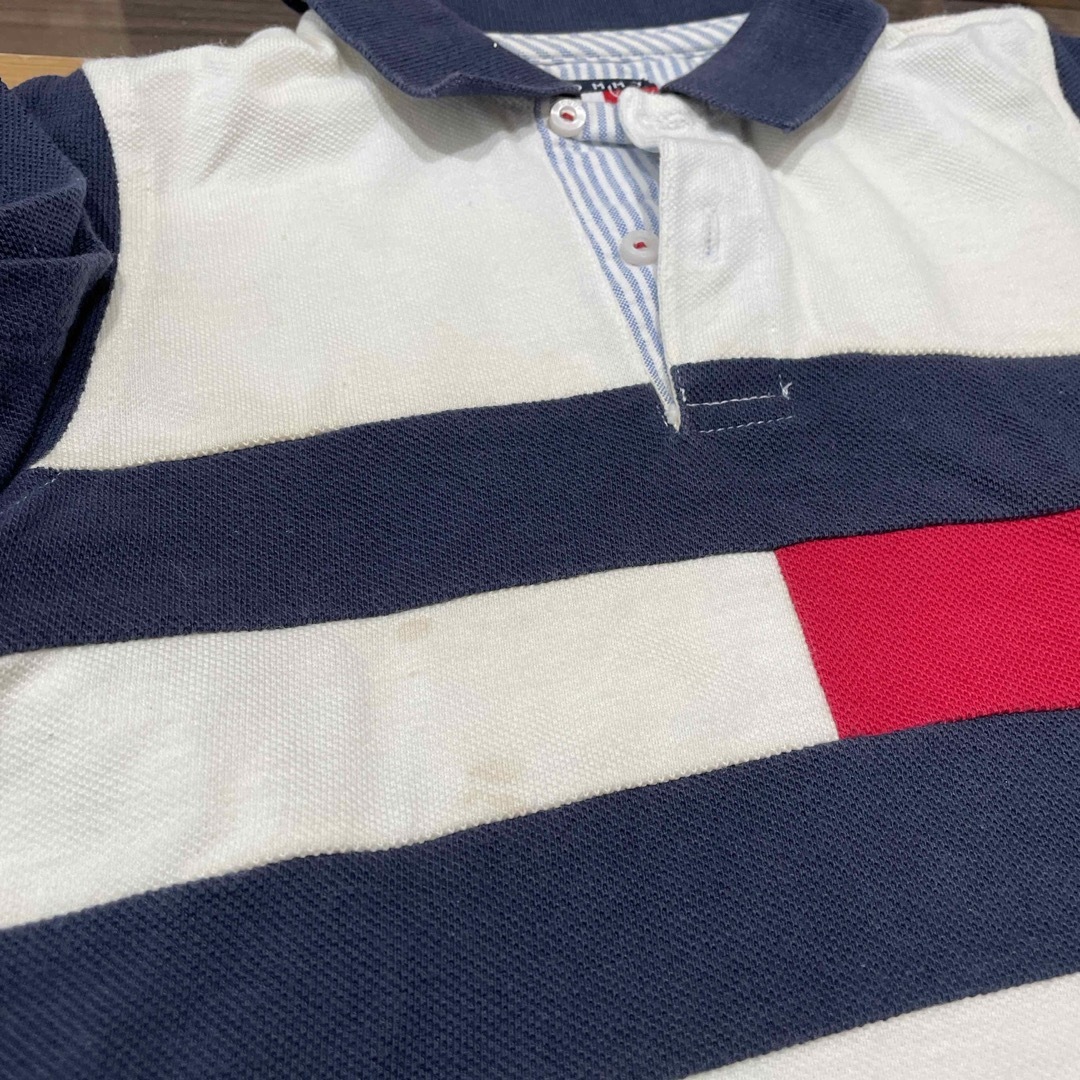 TOMMY HILFIGER(トミーヒルフィガー)のTOMMY HILFIGER 90㎝　ポロシャツ キッズ/ベビー/マタニティのキッズ服男の子用(90cm~)(Tシャツ/カットソー)の商品写真