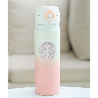 Starbucks - 新品 ♡桜白♡ スターバックス 水筒ステンレス500ml