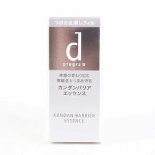 シセイドウ(SHISEIDO (資生堂))の資生堂　dプログラム　敏感肌用　保湿美容液　カンダンバリアエッセンス　付け替え用リフィル　40ml(美容液)