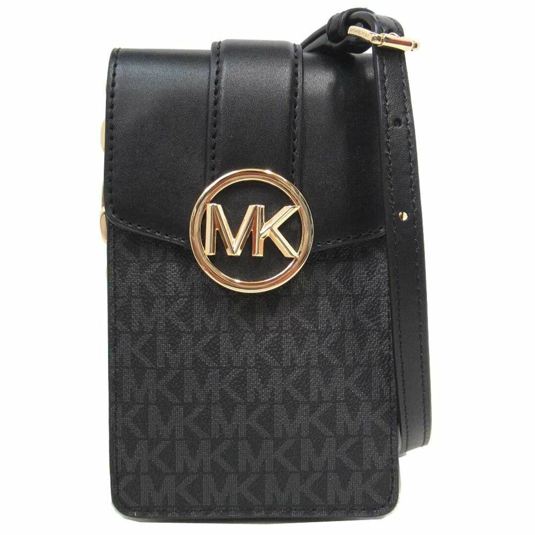 Michael Kors(マイケルコース)の【新品】マイケルコース バッグ スマホショルダー ショルダーバッグ 35S2GNMC5B MICHAEL KORS カルメン スモール フォン クロスボディ MKシグネチャー PVC 斜めがけ アウトレット レディース レディースのバッグ(ショルダーバッグ)の商品写真