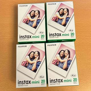 フジフイルム(富士フイルム)のチェキ フィルム instax mini JP2 4箱未開封(その他)