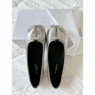 マルタンマルジェラ(Maison Martin Margiela)のMaison Margiela 足袋バレエ　ブロークンミラー　38(バレエシューズ)