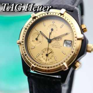 TAG Heuer - 美品 TAG HEUER 2000シリーズ クロノグラフ メンズ腕時計 495