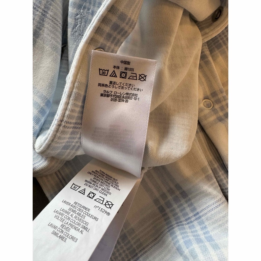 Ralph Lauren(ラルフローレン)のラルフローレン　カバーオール　70サイズ キッズ/ベビー/マタニティのベビー服(~85cm)(カバーオール)の商品写真