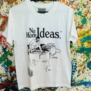 No More Ideas Tシャツ 半袖 メンズ 新品 個性的 白(Tシャツ/カットソー(半袖/袖なし))