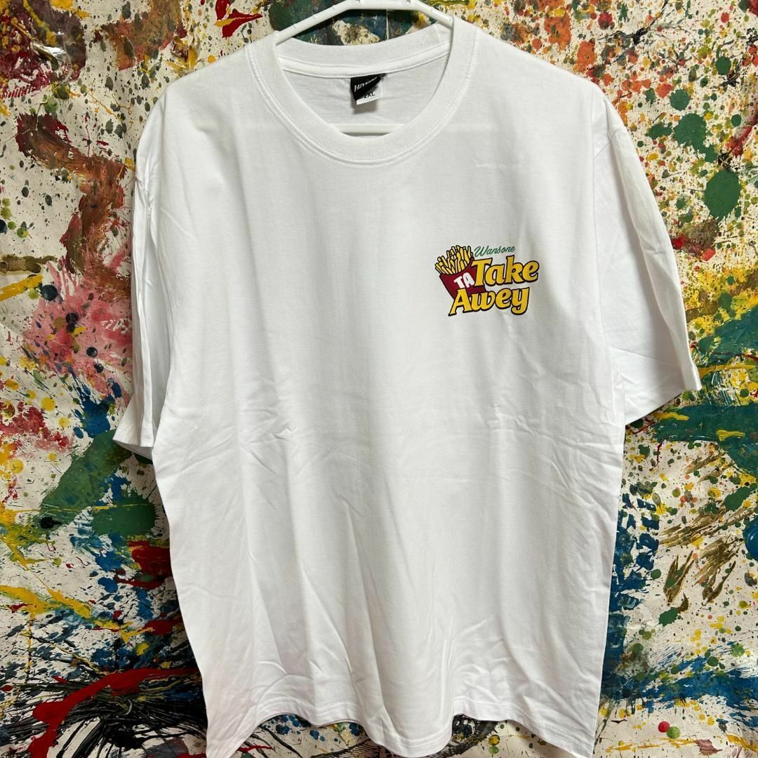 ピエロ マクドナルド アバンギャルド Tシャツ 半袖 メンズ 新品 個性的 白 メンズのトップス(Tシャツ/カットソー(半袖/袖なし))の商品写真