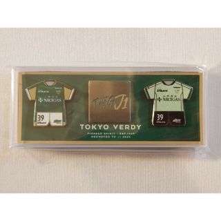 東京ヴェルディ J1昇格 記念 ピンバッジ ピンバッチ サッカー Jリーグ(記念品/関連グッズ)