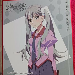 物語シリーズ　EDION　色紙(その他)