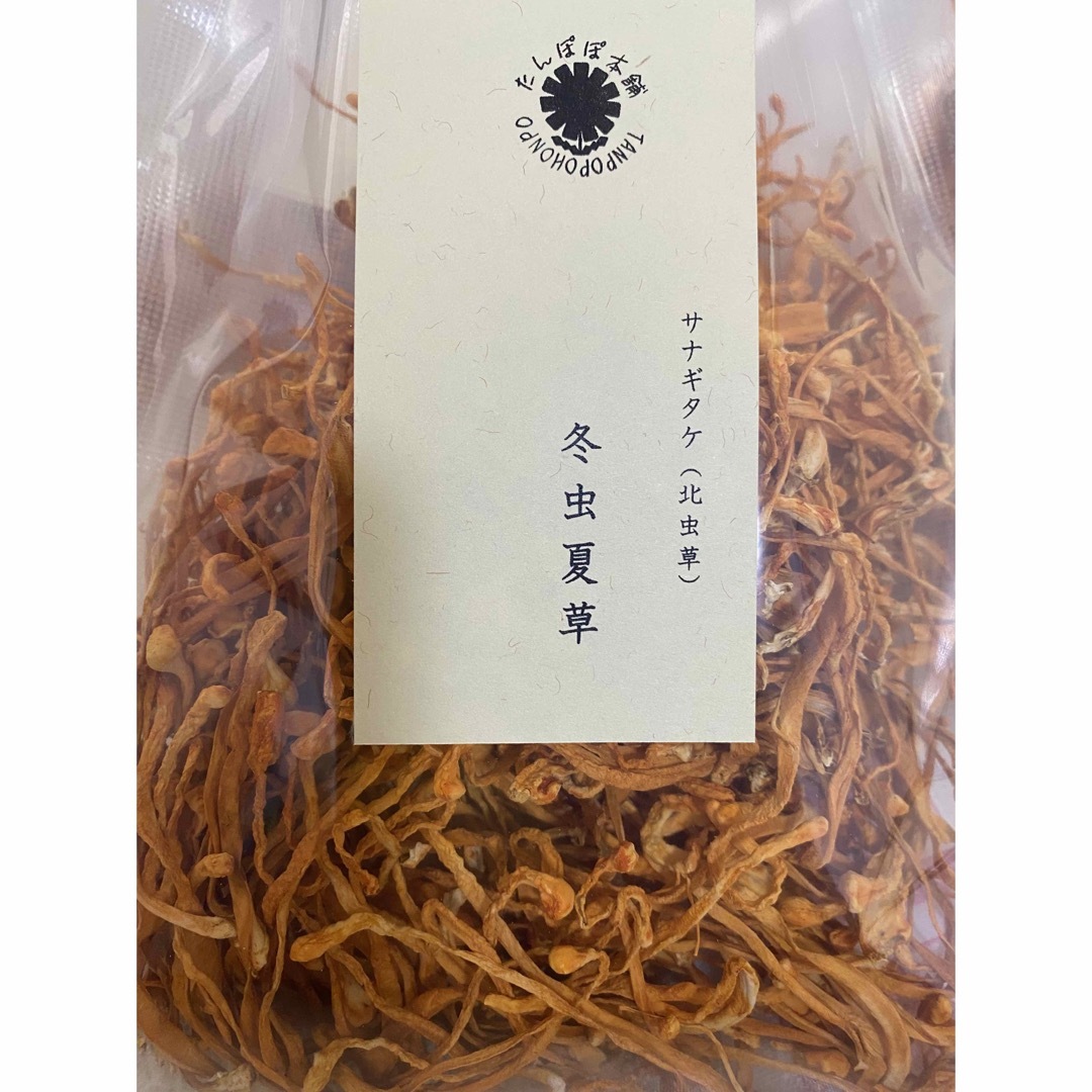 冬虫夏草冬虫夏草100g無添加 原料そのまま 長白山産 北虫草 食品/飲料/酒の健康食品(その他)の商品写真