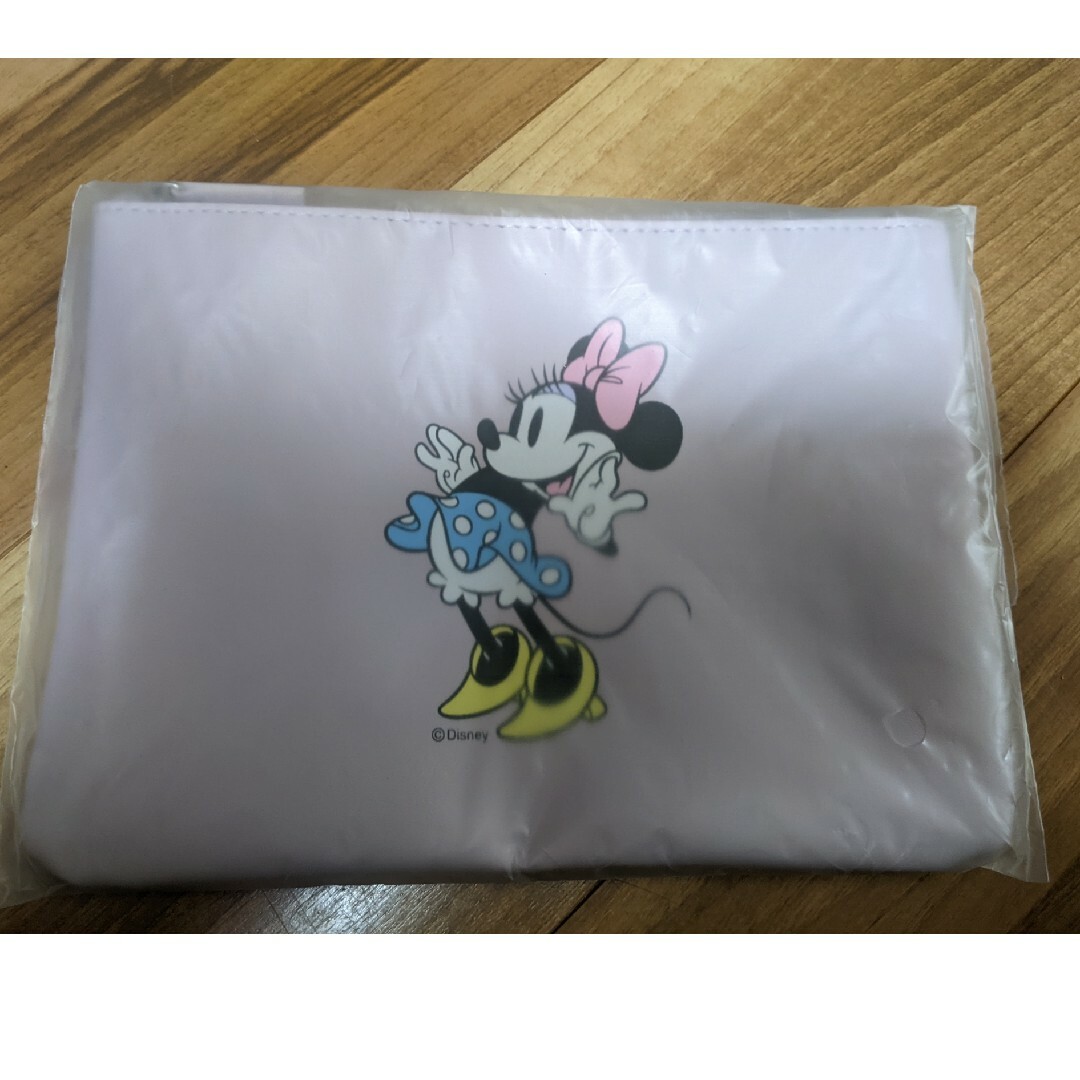 Disney(ディズニー)の★DISNEY STORE フラットポーチ ミニーマウス 非売品 エンタメ/ホビーのおもちゃ/ぬいぐるみ(キャラクターグッズ)の商品写真