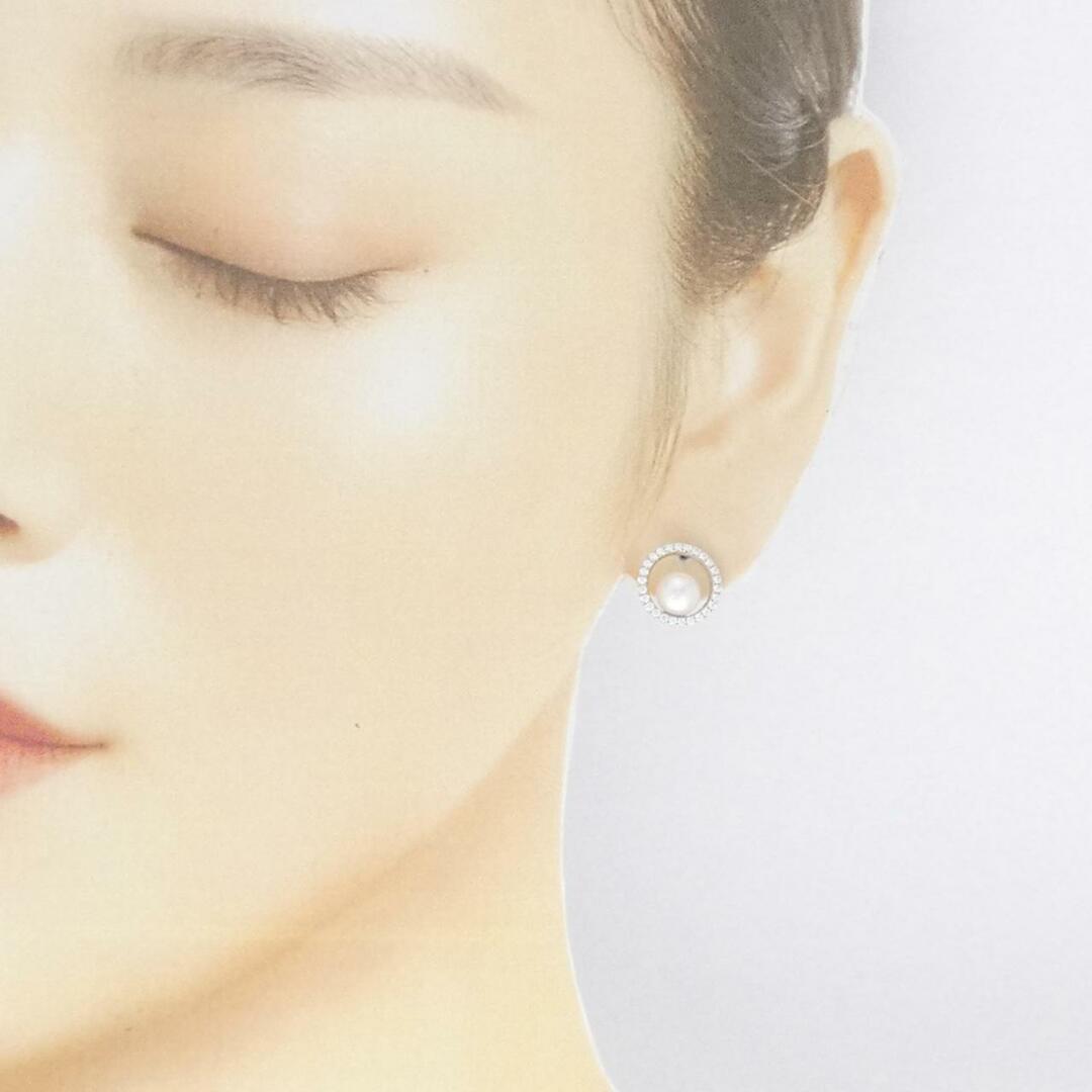 MIKIMOTO(ミキモト)のミキモト サークル ピアス 6mm レディースのアクセサリー(その他)の商品写真