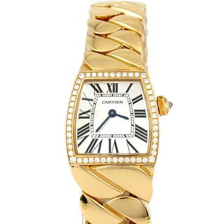 カルティエ(Cartier)のカルティエ ラドーニャSM YG/D WE60040H YG クォーツ(腕時計)