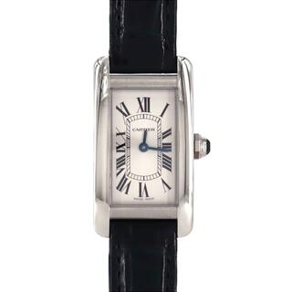カルティエ(Cartier)のカルティエ タンクアメリカンSM WSTA0043 SS クォーツ(腕時計)