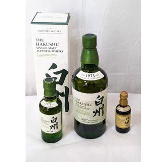 サントリーウイスキー白州　700㍉ 1本    180㍉1本    山崎12年(ウイスキー)