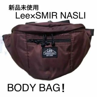 Lee - 新品未使用☆Lee × SMIR NASLI 　ナイロン ボディバッグ ボルドー