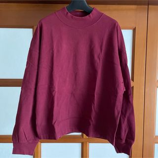 ユニクロ(UNIQLO)のモックネックT(長袖)(Tシャツ/カットソー(七分/長袖))