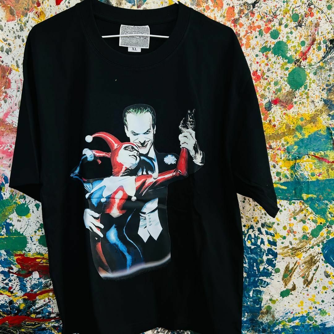 JORKER ピエロ Tシャツ 半袖 メンズ 新品 個性的 黒 メンズのトップス(Tシャツ/カットソー(半袖/袖なし))の商品写真
