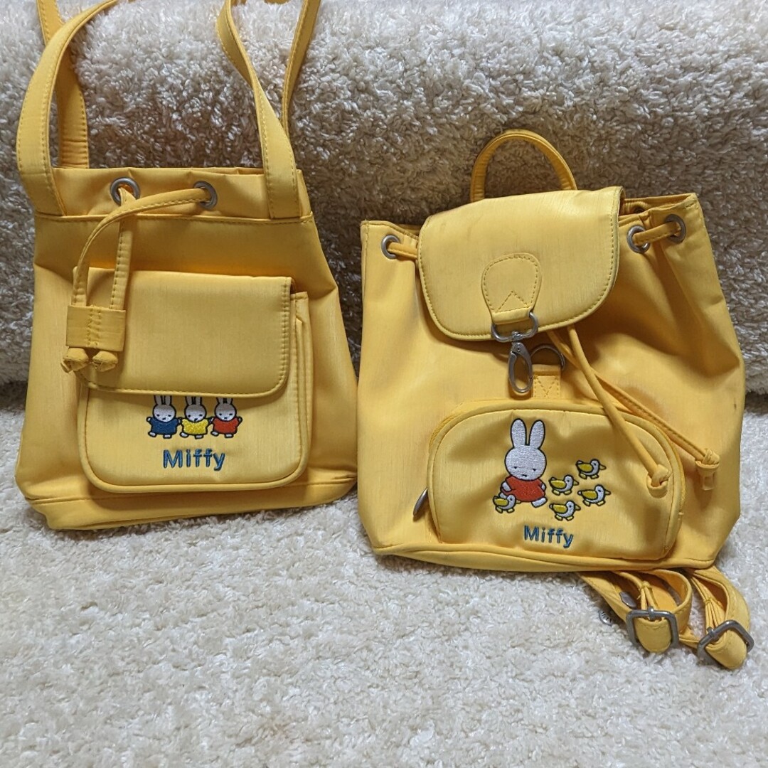 miffy(ミッフィー)の【ミッフィー】バッグセット エンタメ/ホビーのおもちゃ/ぬいぐるみ(キャラクターグッズ)の商品写真