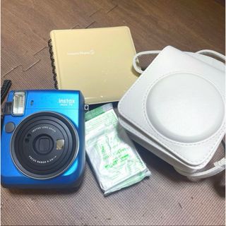 フジフイルム(富士フイルム)の富士フイルム インスタントカメラ チェキ instax mini 70 ブルー(フィルムカメラ)