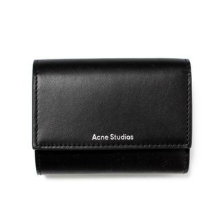 アクネストゥディオズ(Acne Studios)の【新品未使用】 Acne Studios アクネ ストゥディオズ 財布 フォールドウォレット レディース FN-UX-SLGS000247 CG0221 【BLACK】(財布)