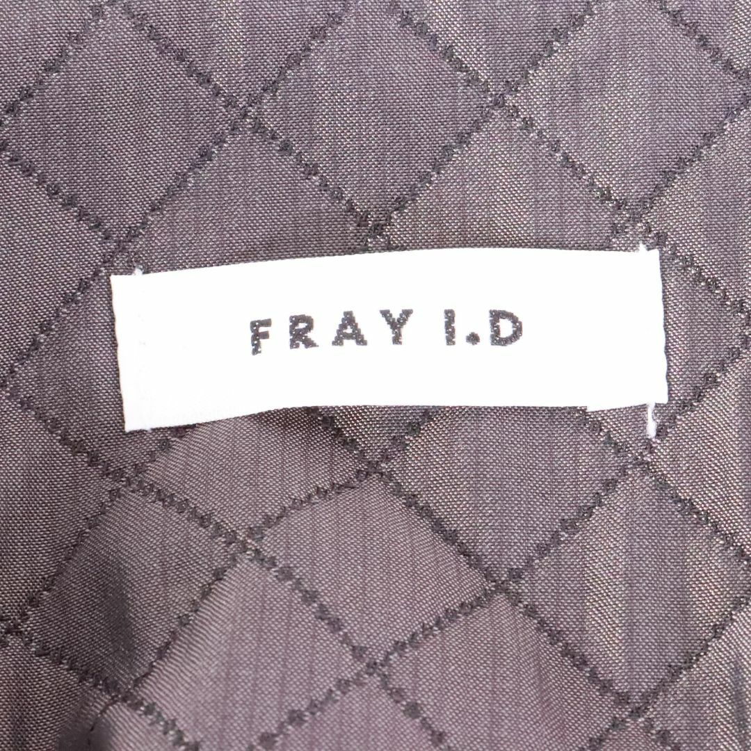 FRAY I.D(フレイアイディー)のFRAY I.D　フレイ アイディー　スカート　キルティング　ブラウン　XS レディースのスカート(ひざ丈スカート)の商品写真