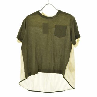 サカイラック(sacai luck)の【sacailuck】バック切替半袖Tシャツ(Tシャツ(半袖/袖なし))