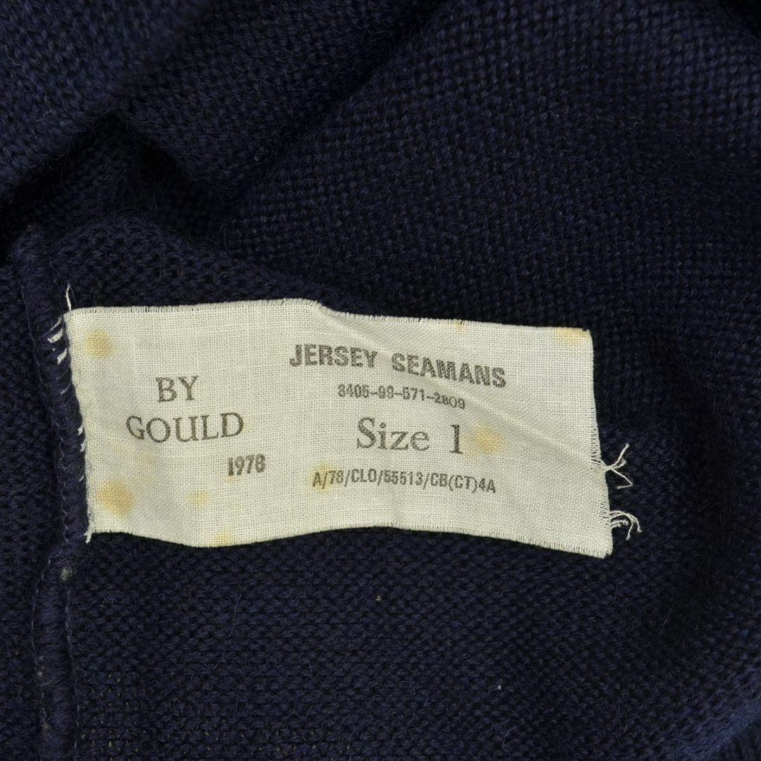 【JERSEYSEAMANS】ボートネック長袖ニットセーター メンズのトップス(ニット/セーター)の商品写真