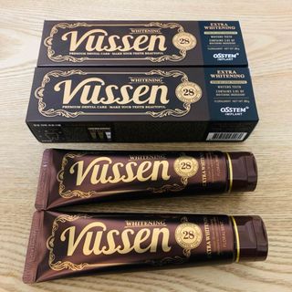 【正規品】Vussen ビューセン 28 ホワイトニング 歯磨き粉 2本 韓国(歯磨き粉)