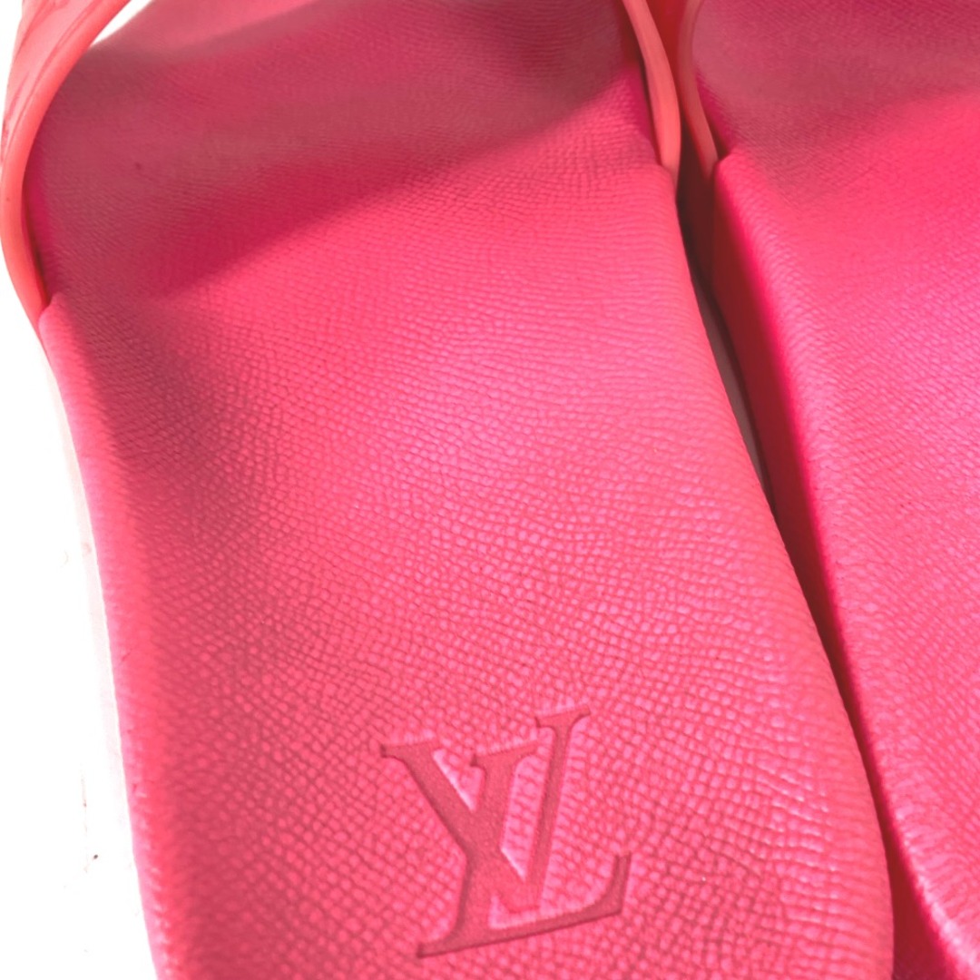 LOUIS VUITTON(ルイヴィトン)のルイヴィトン LOUIS VUITTON モノグラム  ウォーターフロント ライン  プールサンダル ビーチサンダル 靴 シューズ サンダル ラバー ピンク メンズの靴/シューズ(サンダル)の商品写真