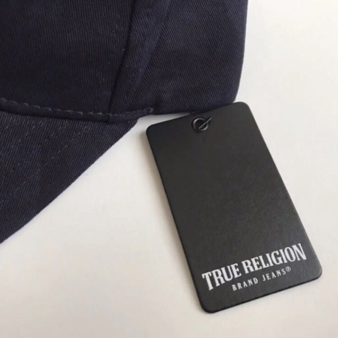 True Religion(トゥルーレリジョン)のレア【新品】USA トゥルーレリジョン キャップ ネイビー 迷彩 帽子 メンズの帽子(キャップ)の商品写真