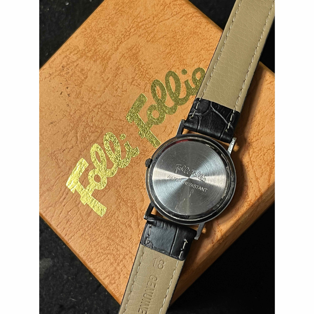 Folli Follie(フォリフォリ)の★ Folli Follie フォリフォリ ホワイト盤面 腕時計 ★保管品 メンズの時計(腕時計(アナログ))の商品写真