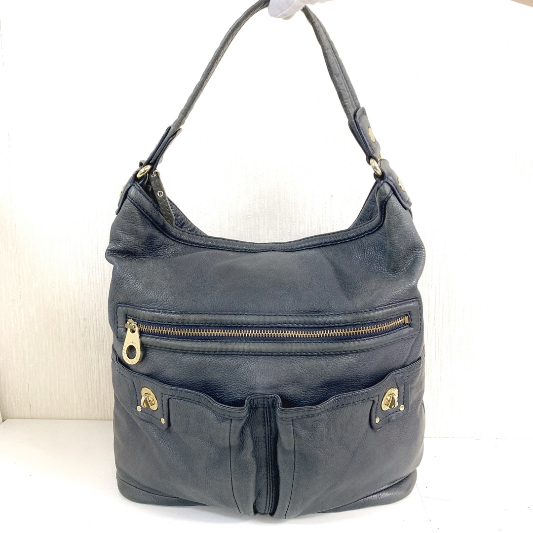 MARC BY MARC JACOBS(マークバイマークジェイコブス)のＤ　美品 MARC BY MARC JACOBS レザートートバッグ レディースのバッグ(トートバッグ)の商品写真