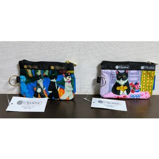 LeSportsac - レスポートサック×NewNewコラボ　IDカード、定期、小銭入れ