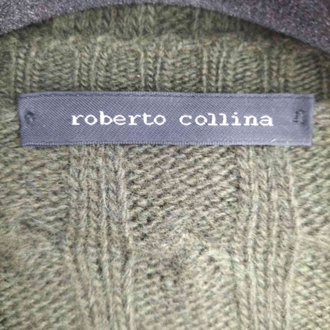 ROBERTO COLLINA(ロベルトコリーナ)のROBERTO COLLINA(ロベルトコリーナ) カシミヤ混ケーブルニット メンズのトップス(ニット/セーター)の商品写真