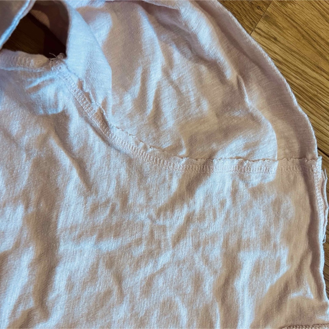 GAP(ギャップ)のピンク デザインロンT レディースのトップス(Tシャツ(長袖/七分))の商品写真