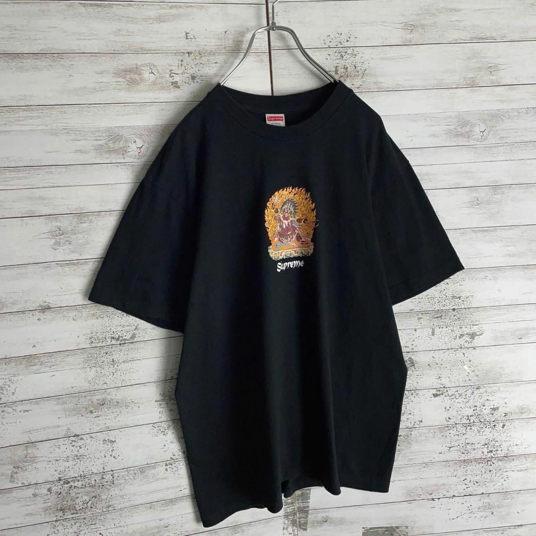 Supreme(シュプリーム)の9117【人気デザイン】シュプリーム☆両面ロゴ希少カラーtシャツ　入手困難　美品 メンズのトップス(Tシャツ/カットソー(半袖/袖なし))の商品写真