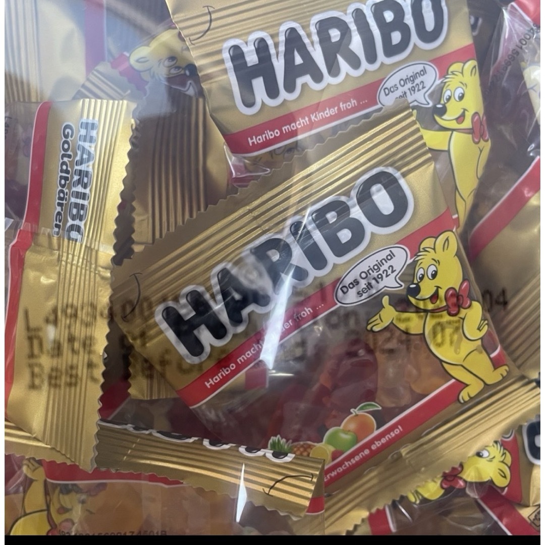 コストコ(コストコ)のコストコ★HARIBO★ハリボー★小分け★50袋★グミ★ミニゴールドベア 食品/飲料/酒の食品(菓子/デザート)の商品写真