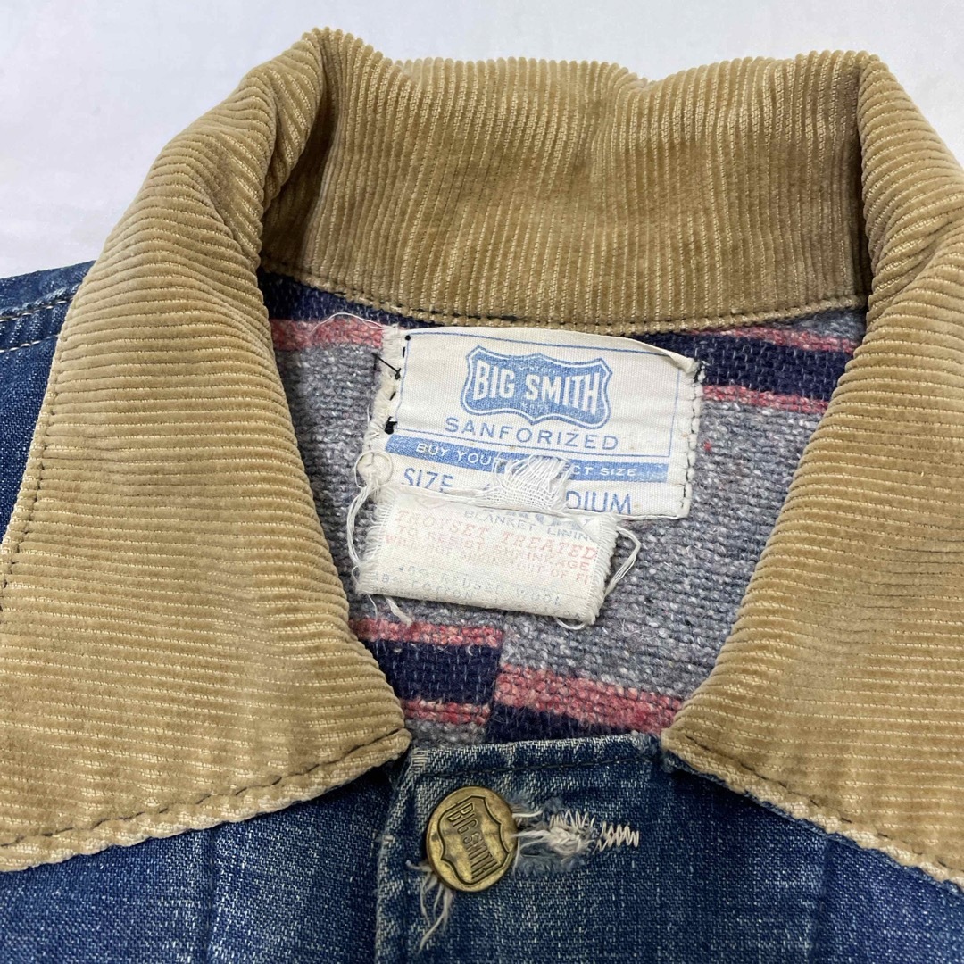 BIG SMITH(ビッグスミス)の50s ビッグスミス ビンテージ カバーオール メンズのジャケット/アウター(カバーオール)の商品写真