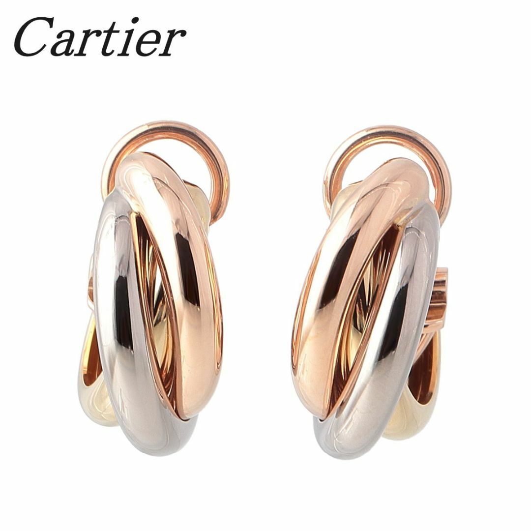 Cartier - カルティエ トリニティ ピアス フープ 現行モデル Cartier - カルティエ トリニティ ピアス フープ 現行モデル