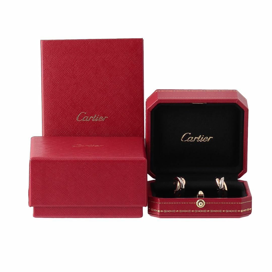 Cartier - カルティエ トリニティ ピアス フープ 現行モデル Cartier - カルティエ トリニティ ピアス フープ 現行モデル