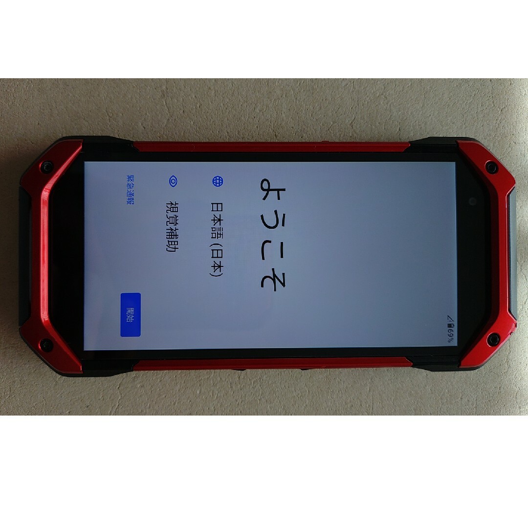 KYOCERA TORQUE 5G KYG01 レッド KYOCERA TORQUE 5G KYG01 レッド