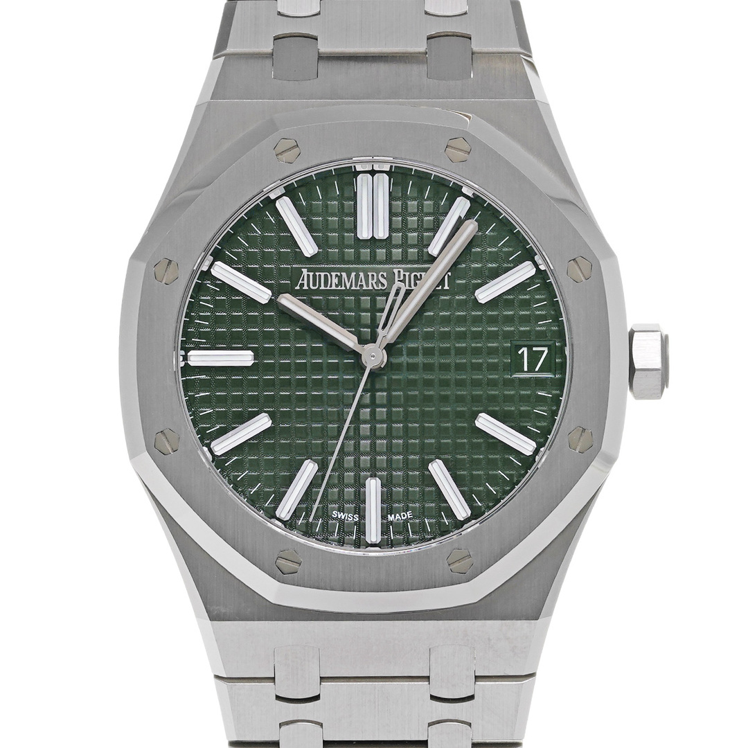 AUDEMARS PIGUET(オーデマピゲ)の中古 オーデマ ピゲ AUDEMARS PIGUET 15510ST.OO.1320ST.09 カーキ メンズ 腕時計 メンズの時計(腕時計(アナログ))の商品写真