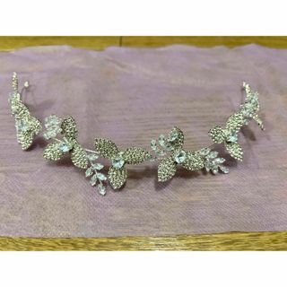 美品！ビジューホリックヘッドドレス(ヘッドドレス/ドレス)