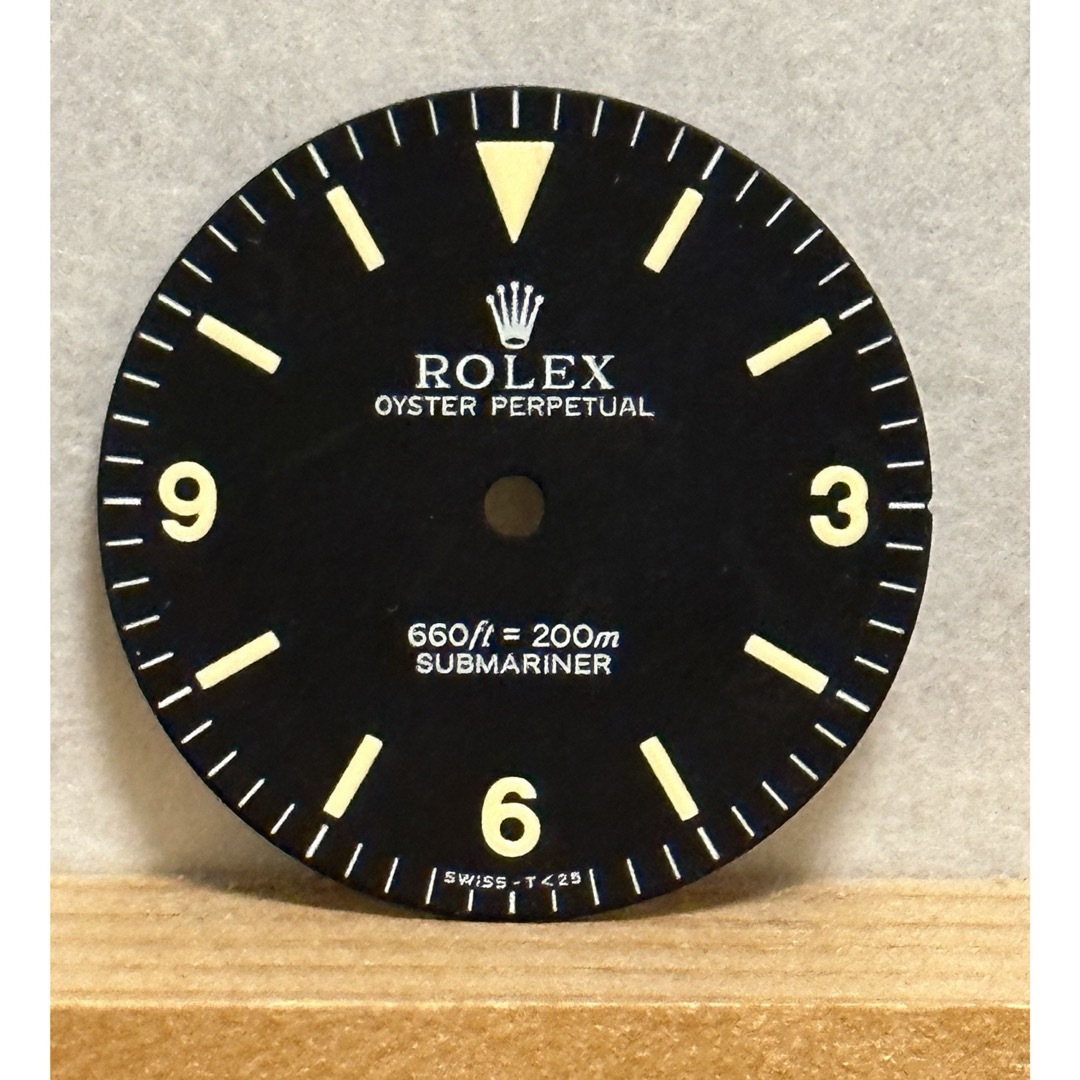 ROLEX(ロレックス)の【ロレックス　アンティーク文字盤】　サブマリーナー用　エクスブローラーダイヤル メンズの時計(その他)の商品写真