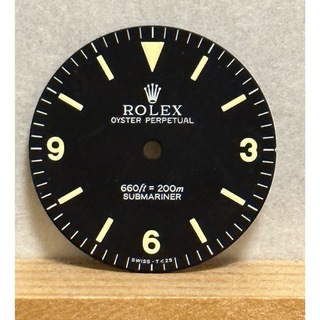 ROLEX - 【ロレックス　アンティーク文字盤】　サブマリーナー用　エクスブローラーダイヤル