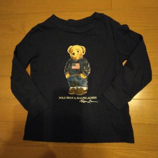 ポロラルフローレン(POLO RALPH LAUREN)の[美品] POLO RALPH LAUREN くま ロングＴシャツ 100㎝(Tシャツ/カットソー)