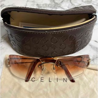 セリーヌ(celine)のセリーヌ　グラデーションサングラス　1182S　極美品　ケース外箱付き(サングラス/メガネ)