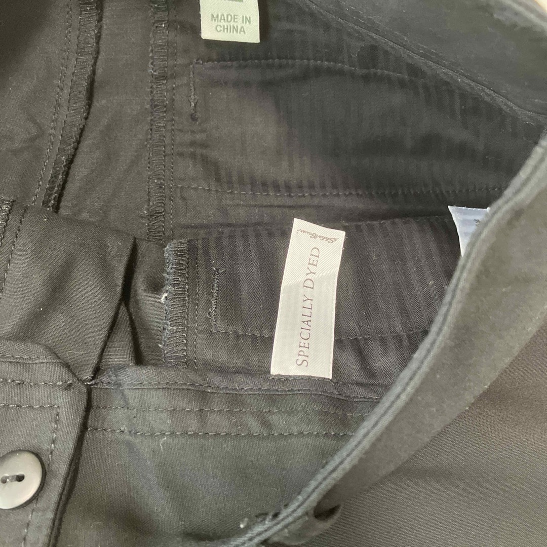 Eddie Bauer(エディーバウアー)のエディーバウアー レディース　パンツ　ブラック　黒　8P XLサイズ大きいサイズ レディースのパンツ(カジュアルパンツ)の商品写真