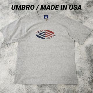 UMBRO - Vintage UMBRO USA製 アメリカ製 Tシャツ グレー