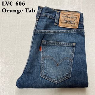 Levi's - 【美品】雰囲気系 LVC 606 オレンジタブ ストレートデニム W30 L32